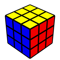 Solved cube